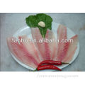 IQF, packing tilapia fillet for sushi grade